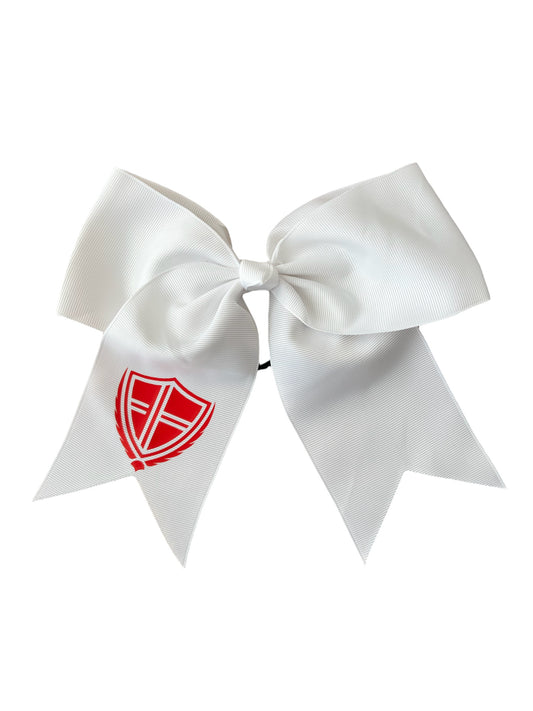 Founders 8" Hair Bow | White